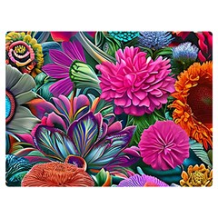 Flowers Nature Spring Blossom Flora Petals Art Premium Plush Fleece Blanket (extra Small) by Pakjumat