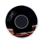 Retro Vintage Space Galaxy On-the-Go Memory Card Reader Front