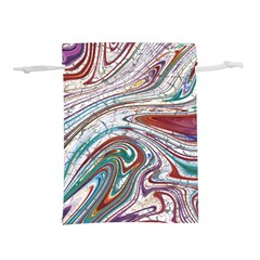 Abstract Background Ornamental Lightweight Drawstring Pouch (s) by Pakjumat