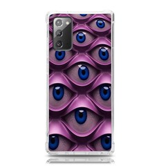 Artistic Eye Psychedelic Samsung Galaxy Note 20 Tpu Uv Case by Modalart