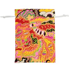 Fantasy Psychedelic Surrealism Trippy Lightweight Drawstring Pouch (xl) by Modalart