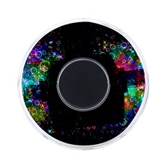 Psychedelic Bubbles Abstract On-the-go Memory Card Reader by Modalart