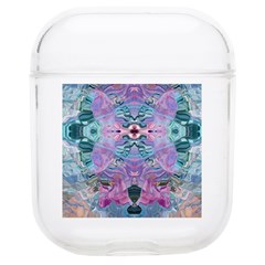 Grey Pink Blend Airpods 1/2 Case by kaleidomarblingart
