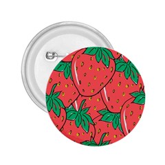 Texture Sweet Strawberry Dessert Food Summer Pattern 2 25  Buttons by Sarkoni