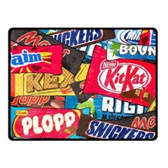 Pop Art Food Cute Patterns Fleece Blanket (small) by Sarkoni