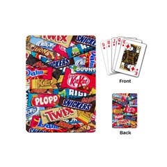 Pop Art Food Cute Patterns Playing Cards Single Design (mini) by Sarkoni