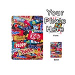 Pop Art Food Cute Patterns Playing Cards 54 Designs (Mini) Front - DiamondA