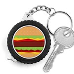 Cake Cute Burger Measuring Tape Front