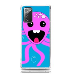 Bubble Octopus Copy Samsung Galaxy Note 20 Tpu Uv Case by Dutashop