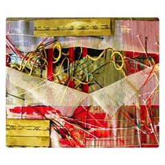 Collage Premium Plush Fleece Blanket (small)