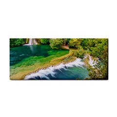 River Waterfall Hand Towel by Sarkoni