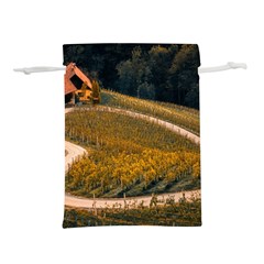 Vineyard Agriculture Farm Autumn Lightweight Drawstring Pouch (m) by Sarkoni