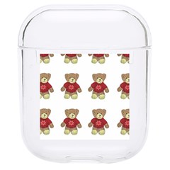 Bear Plush Toys Teddy Bear Hard Pc Airpods 1/2 Case by Amaryn4rt