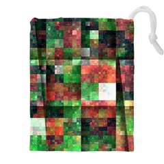 Paper Background Color Graphics Drawstring Pouch (4xl) by Amaryn4rt
