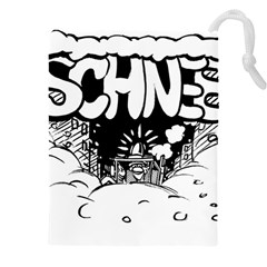 Snow Removal Winter Word Drawstring Pouch (5xl) by Amaryn4rt