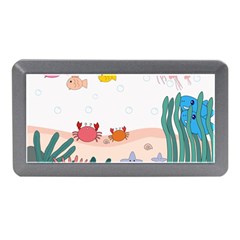 Cartoon Marine Life Marine Drawing Memory Card Reader (mini) by Sarkoni