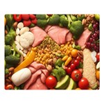 Fruit Snack Diet Bio Food Healthy Premium Plush Fleece Blanket (Large) 80 x60  Blanket Front