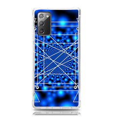 Network Connection Structure Knot Samsung Galaxy Note 20 Tpu Uv Case by Amaryn4rt