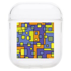 Square Background Background Texture Soft Tpu Airpods 1/2 Case by Amaryn4rt