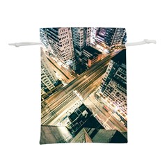 Architecture Buildings City Lightweight Drawstring Pouch (m) by Amaryn4rt