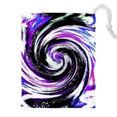 Canvas Acrylic Digital Design Drawstring Pouch (5xl) by Amaryn4rt