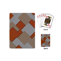 Abstract Pattern Line Art Design Decoration Playing Cards Single Design (mini) by Ravend