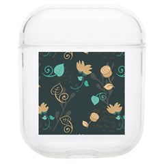 Flowers Leaves Pattern Seamless Soft Tpu Airpods 1/2 Case by Ravend