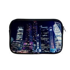Black Building Lighted Under Clear Sky Apple Macbook Pro 13  Zipper Case by Modalart