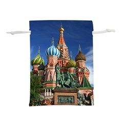 Saint Basil S Cathedral Lightweight Drawstring Pouch (l) by Modalart