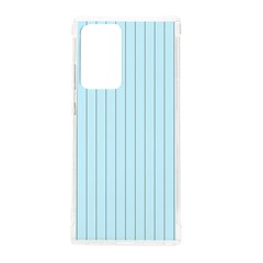 Stripes Striped Turquoise Samsung Galaxy Note 20 Ultra Tpu Uv Case by Amaryn4rt