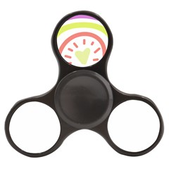 Rainbow Boho Colors Pastel Heart Finger Spinner by Ndabl3x
