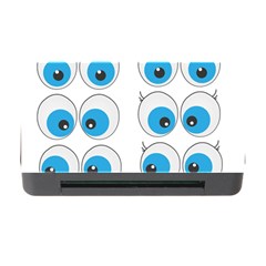 Eyes Comic Cartoon Fun Funny Toon Memory Card Reader With Cf by Ndabl3x