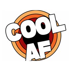 Cool Af Cool As Super Two Sides Premium Plush Fleece Blanket (extra Small) by Ndabl3x