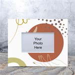 Abstract Pattern Art Drawing White Tabletop Photo Frame 4 x6  Front
