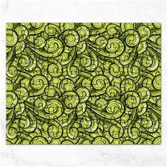 Flower Design Paradigm Start Rectangular Jigsaw Puzzl by Grandong