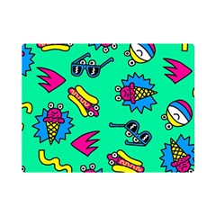Pattern Adweek Summer Premium Plush Fleece Blanket (mini) by Ndabl3x