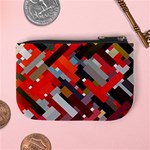 Maze Mazes Fabric Fabrics Color Mini Coin Purse Back