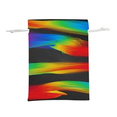 Colorful Background Lightweight Drawstring Pouch (m) by Sarkoni