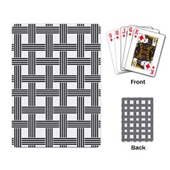 Seamless Stripe Pattern Lines Playing Cards Single Design (rectangle) by Apen