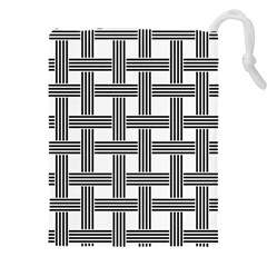 Seamless Stripe Pattern Lines Drawstring Pouch (5xl) by Apen