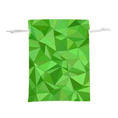 Mosaic Tile Geometrical Abstract Lightweight Drawstring Pouch (l) by Pakjumat