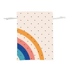 Retro Abstract Geometric Lightweight Drawstring Pouch (s) by Modalart