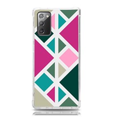 Pattern Geometric Decor Backdrop Samsung Galaxy Note 20 Tpu Uv Case by Modalart