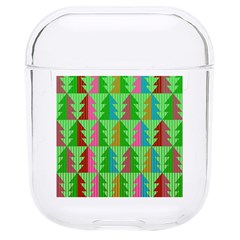 Christmas Background Paper Hard Pc Airpods 1/2 Case by Modalart