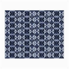 Geometric Monochrome Triangle Small Glasses Cloth by Bedest