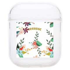 Floral Backdrop Pattern Flower Soft Tpu Airpods 1/2 Case by Ravend