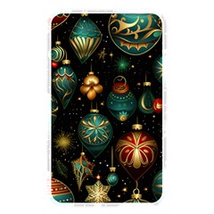 Christmas Ornaments Pattern Memory Card Reader (rectangular) by Ravend