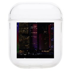 Hong Kong China Asia Skyscraper Soft Tpu Airpods 1/2 Case by Amaryn4rt