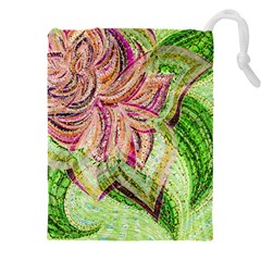 Colorful Design Acrylic Canvas Drawstring Pouch (5xl) by Amaryn4rt