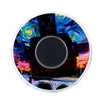 Eiffel Tower Starry Night Print Van Gogh On-the-Go Memory Card Reader Back